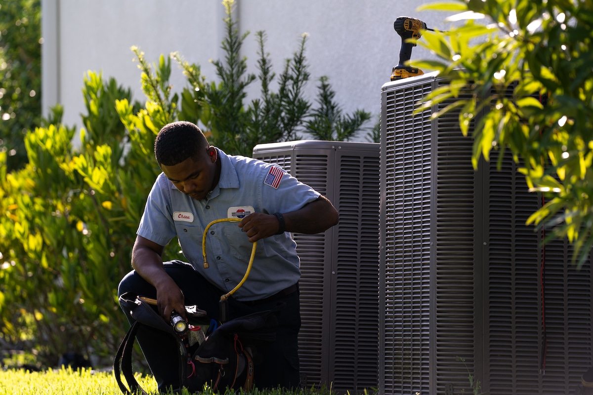 We can fix heat pump smell issues like a musty smell