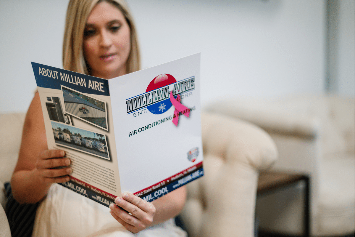 Customer considering Millian Aire services